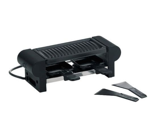 Appareil À Raclette 2 Personnes 350w + Grill Noir - 66490