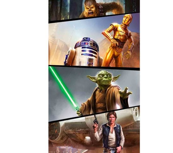 Poster Géant Intissé Alliance Rebelle Star Wars 120x200cm