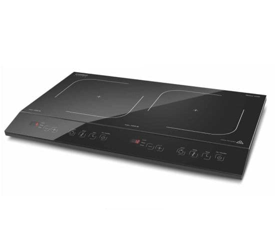 Table De Cuisson À Induction Posable 2 Feux 3500w Noir - 2231-maitre3500