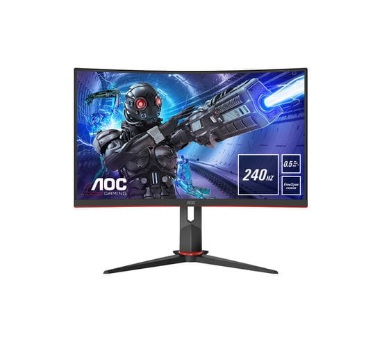 Écran PC C27g2zu/bk 27" LED Full Hd 0,5 Ms Noir, Rouge