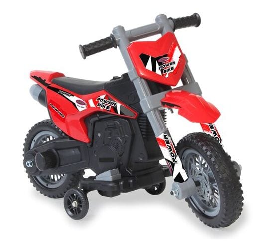 Ride On Moto Power Bike Rouge 6v