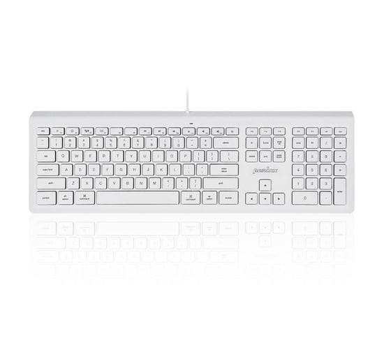 Clavier Periboard-323 Clavier Usb Qwertz Allemand Blanc