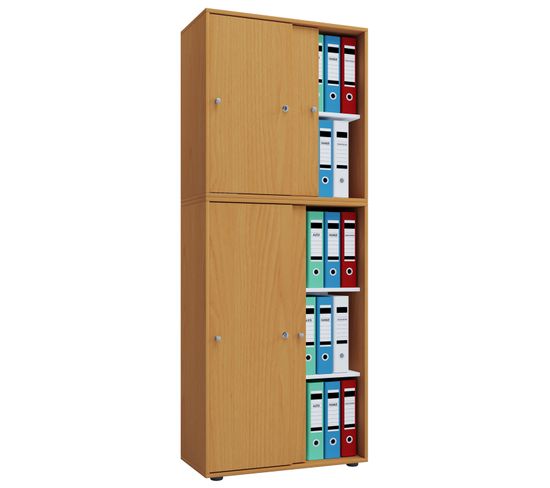 Armoire De Bureau Lona Naturelle