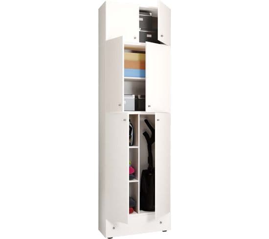 L' Armoire Lonaxxl 9 Blanc