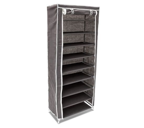 Armoire À Chaussures En Tissu Pliante