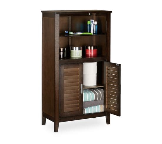 Armoire De Salle De Bain Sur Pied Lamell