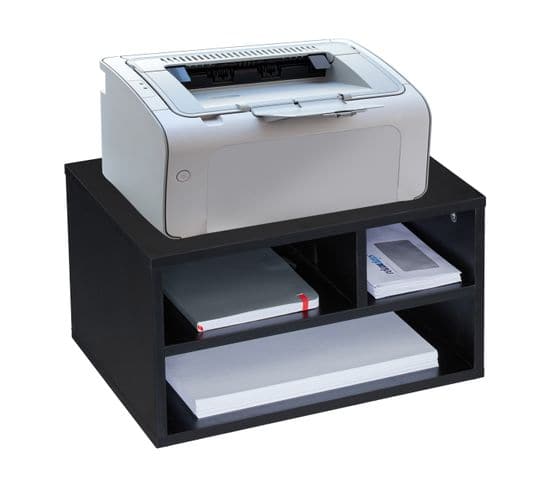 Support Imprimante Table De Travail 22,5 x 40 x 30 cm