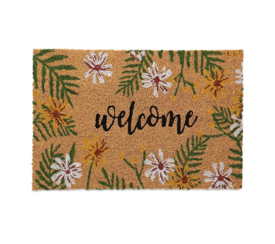 Tapis En Coco «welcome»