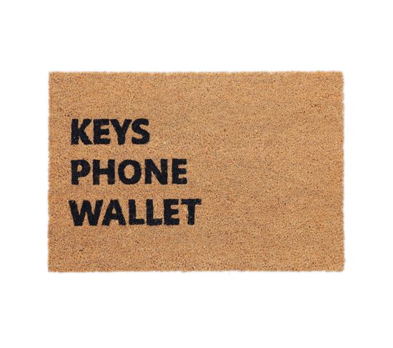 Tapis Coco «keys Phone Wallet»