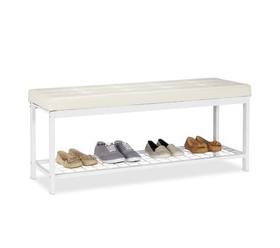 Banc Range-chaussures Coussin Xxl