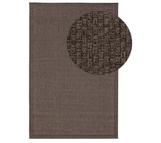 Tapis D'extérieur et Intérieur Naoto Gris 120x170 Cm