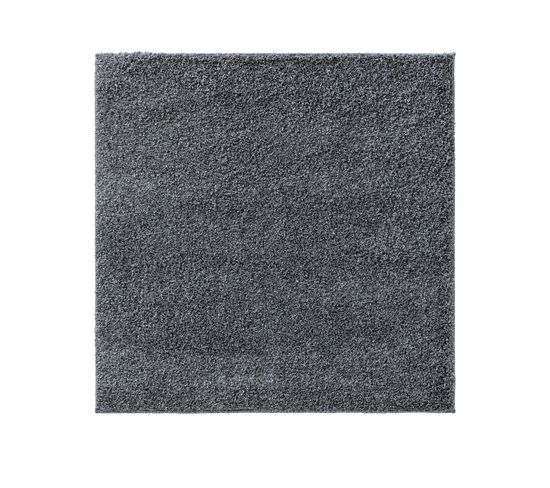 Tapis À Poils Longs Soho Gris 200x200 Cm