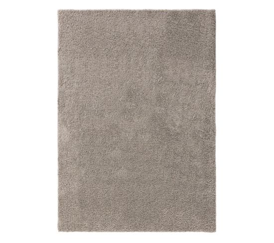 Tapis à Poils Longs Soho Gris Clair 133x190 Cm