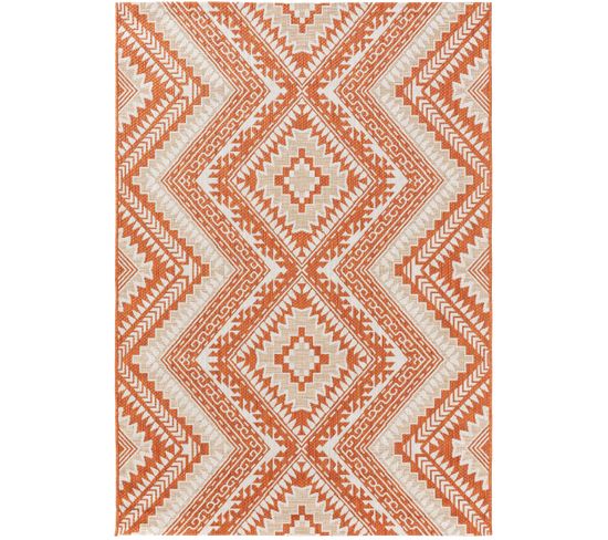 Tapis D'extérieur et Intérieur Cleo Orange 120x170 Cm