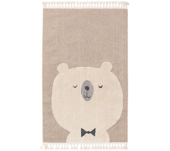 Tapis Enfant Momo Beige 120x180 Cm