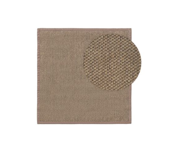 Tapis Sisal Greta Gris 150x150 Cm