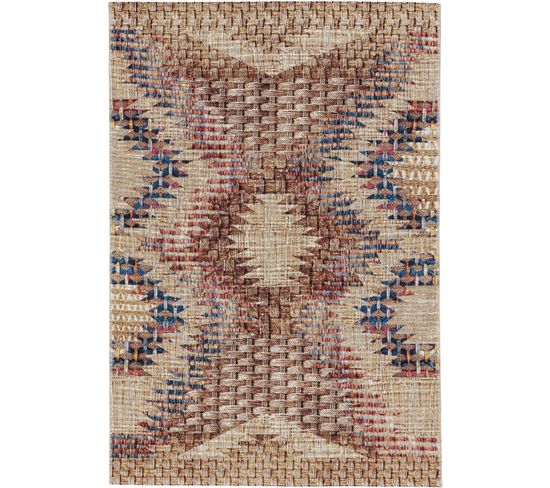 Tapis D'extérieur et Intérieur Kenya Multicouleur 160x235 Cm