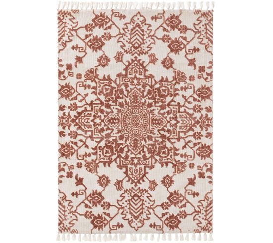 Tapis Elias Terracotta 120x170 Cm