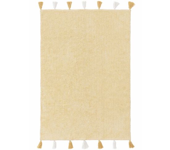 Tapis Lavables Pour Enfants Malu Jaune 80x120 Cm