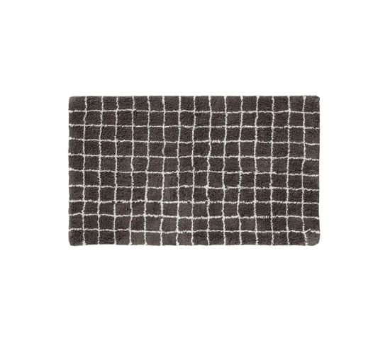 Tapis De Bain Wavu Gris 50x80 Cm