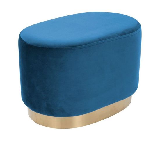 Pouf Design "nano" 55cm Bleu