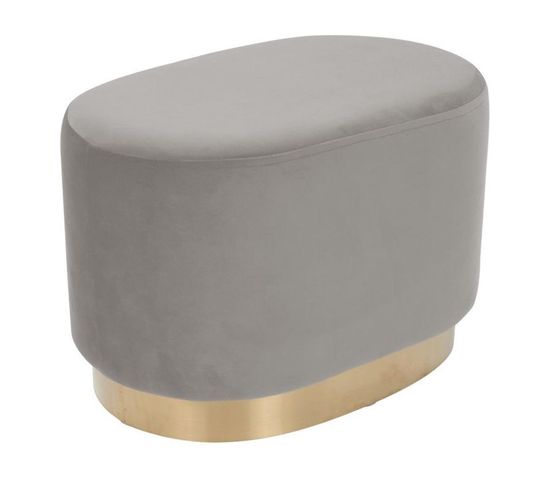 Pouf Design "nano" 55cm Gris