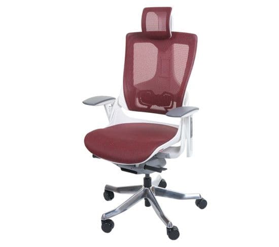 Chaise De Bureau Merryfair Wau 2 Ergonomique Rouge