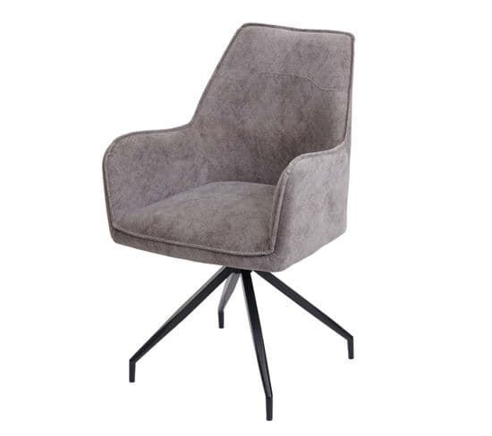 Chaise De Salle à Manger Hwc-k15 Gris Foncé