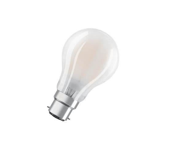 Ampoule LED B22 Standard Dépolie 11 W Équivalent A 94 W Blanc Chaud