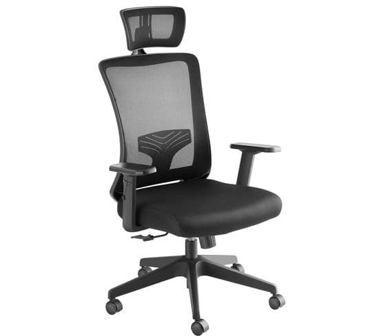 Fauteuil De Bureau Phoibe Ergonomique Avec Appuie-tête Réglable