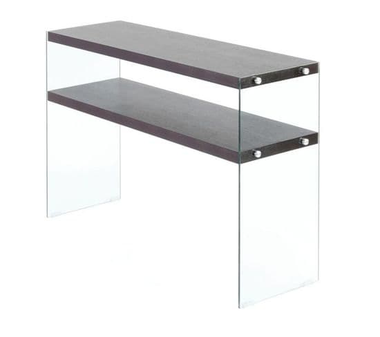 Console Design "elementary" 110cm Marron Foncé