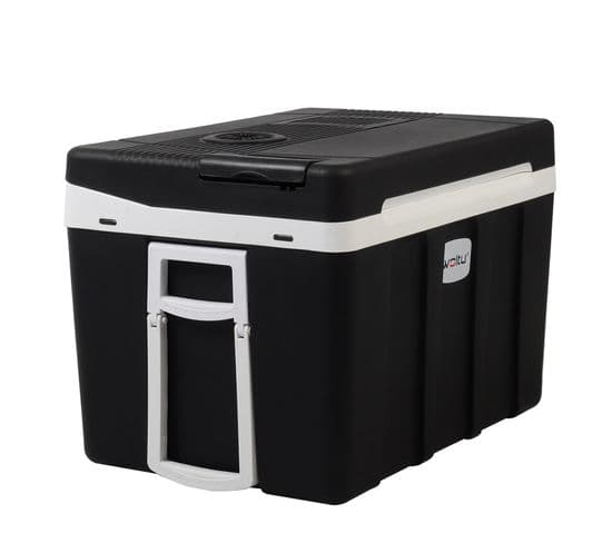 Mini Réfrigerateur De Voiture.multifonctionnel/portable.chaud/froid.50 Litres.60x41x42cm.noir