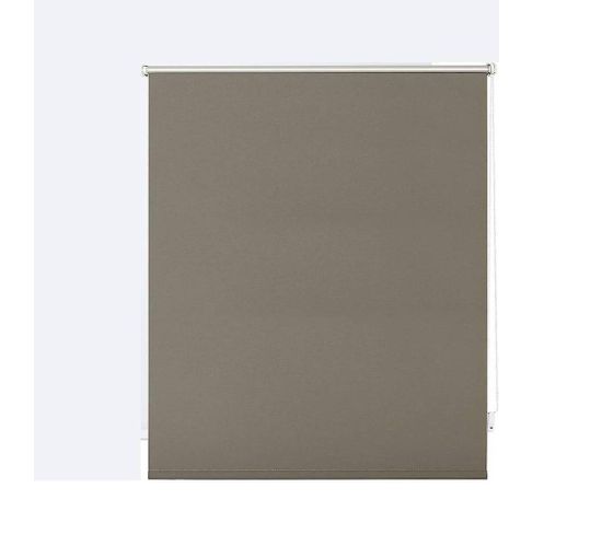 1x Store Enrouleur Occultant. Isolant Thermique Avec Revêtement Sans Perçage. 60x160 cm Taupe.