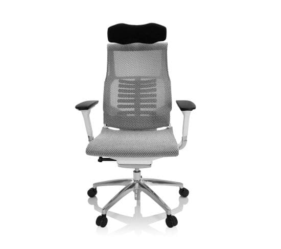 Siège De Bureau Haut De Gamme Dynafit White I Gris Clair