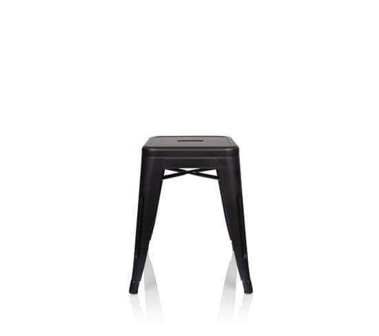 Tabouret De Bistrot Vantaggio Noir Mat