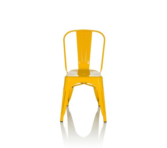 Chaise De Bistrot Vantaggio Comfort Jaune