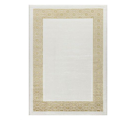 Tapis Oriental Crème Dubai 96 Crème - 80x150 Cm