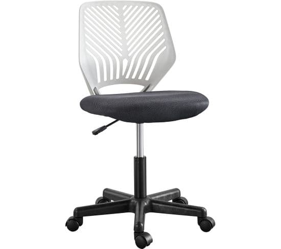 Chaise De Bureau Chaise D'ordinateur Fauteuil Bureau Ergonomique Gris Foncé