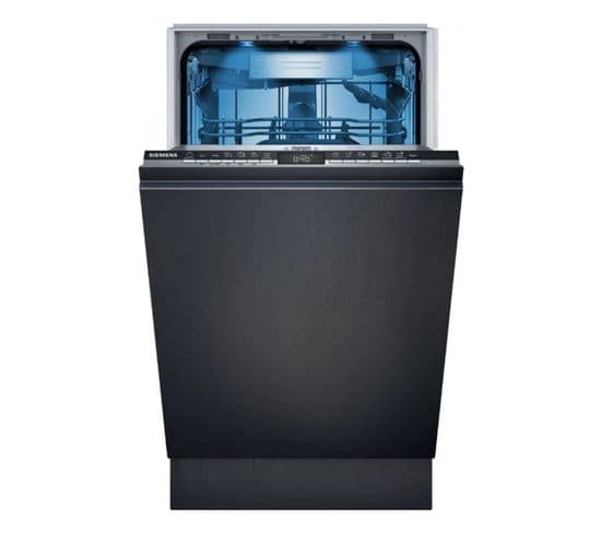 Lave-vaisselle Tout intégrable 45cm 10 Couverts 42db Noir IQ500 - Sr65zx10me