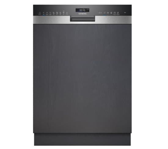 Lave-vaisselle intégrable 60cm 14 couverts 39 dB IQ500 Noir - Sn55zs12ce