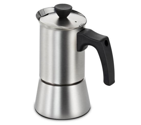 Cafetière Italienne 0.2l Inox - Hez9es100