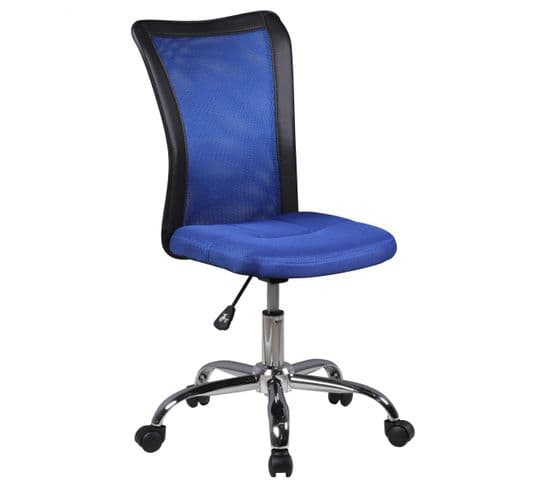 Chaise De Bureau Enfant Chaise Pivotante Tissu Fauteuil Ergonomique