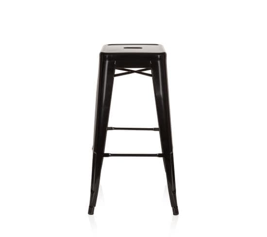 Tabouret De Bar Vantaggio High Noir