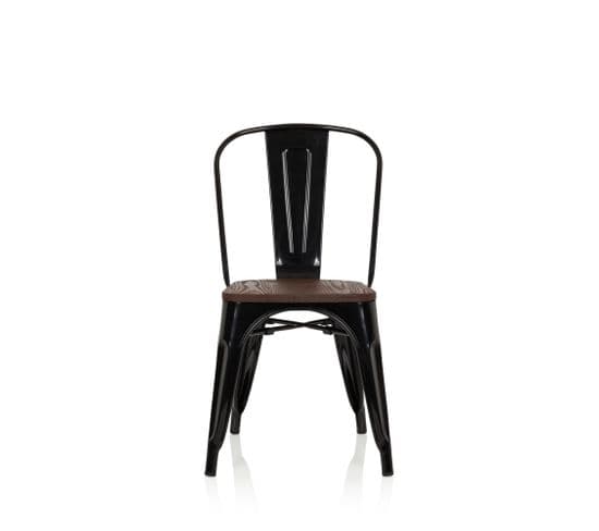 Chaise De Bistrot Vantaggio Comfort W Noir