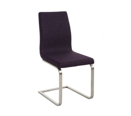 Chaise Belfort Revêtement En Tissu Violet