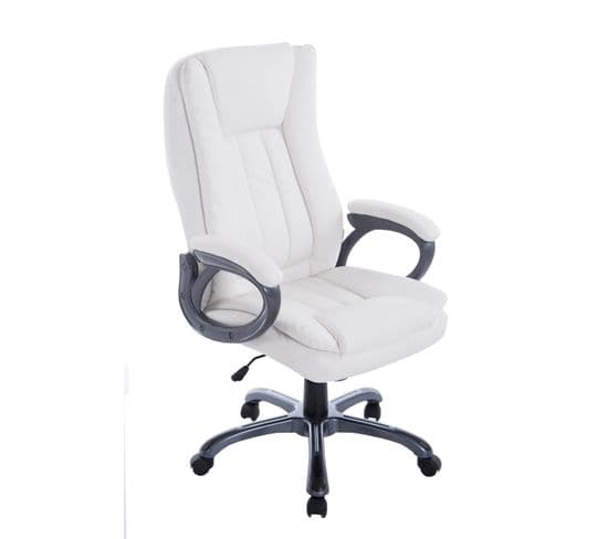 Fauteuil De Bureau Xl Bern Blanc