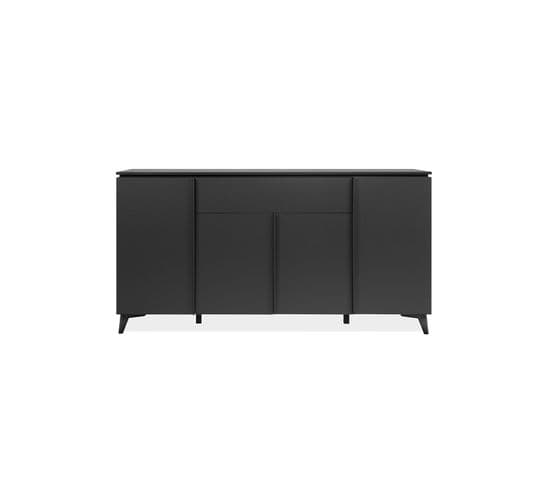 Buffet 4 Portes, 1 Tiroir L177 Cm