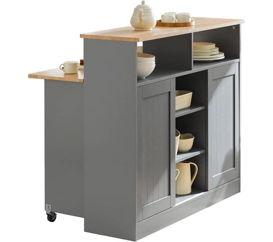 Buffet De Rangement Placard De Cuisine Ilot De Cuisine Armoire De Cuisine, Fsb36-hg