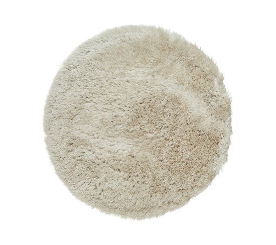 Tapis Rond Beige Cide