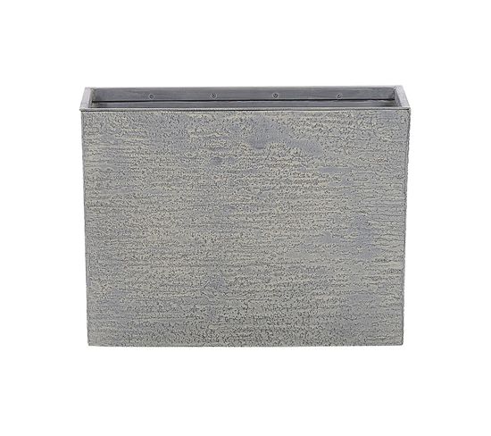 Petit Cache-pot 25 X 60 X 45 Cm Gris Edessa